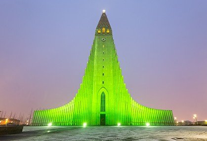 Hallgrimskirkja in Reykjavik