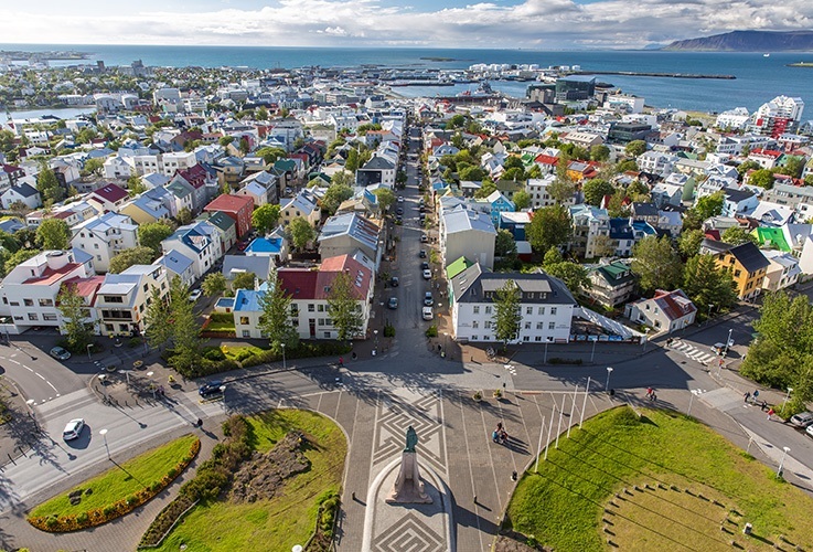 View of Reykjavik