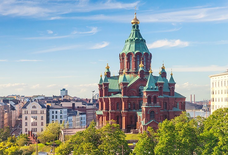 Orthodox church in Helsinki