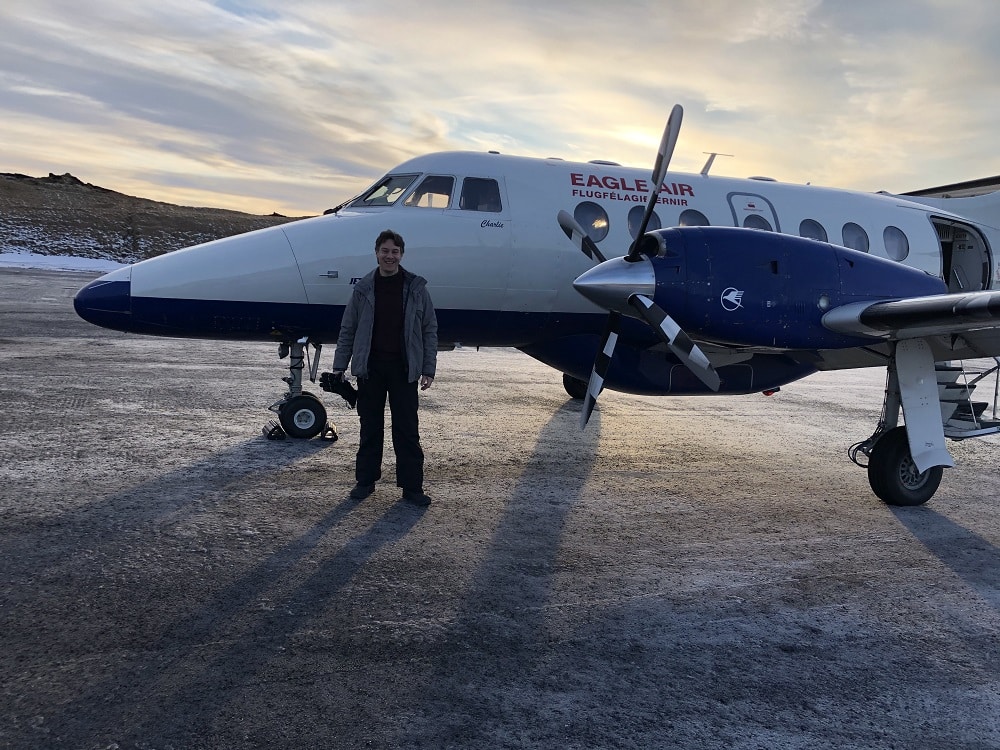 Eagle Air flight to Westman Islands