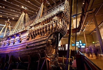 Ship in museum