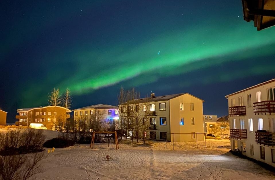 Northern Lights in Reykjavik