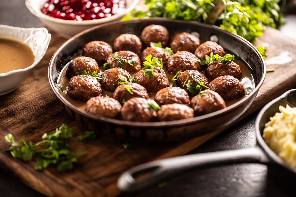 traditional swedish meatballs