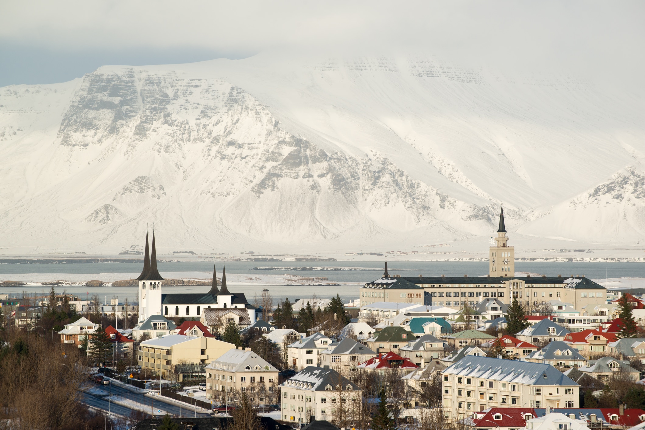 reykjavik in the winter