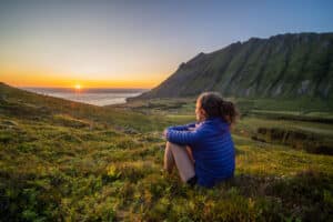 Midnight Sun in the Lofoten Islands