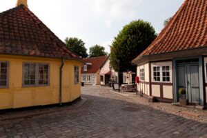 Hans Christian Andersen's home in Odense, Denmark