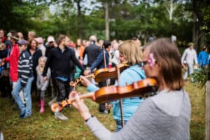 Midsummer is a celebration of the summer solstice, the longest day of the year.