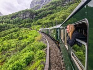 Traveling on the Flam Railway