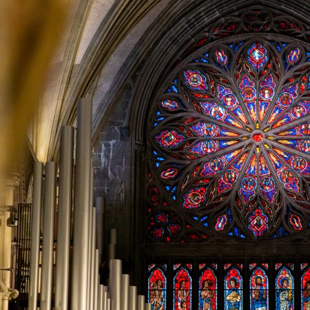 Rose window in the Nidaros Cathedral - Trondheim_Maverix - Visitnorway.com