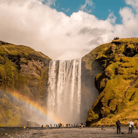 Skogafoss Waterfall